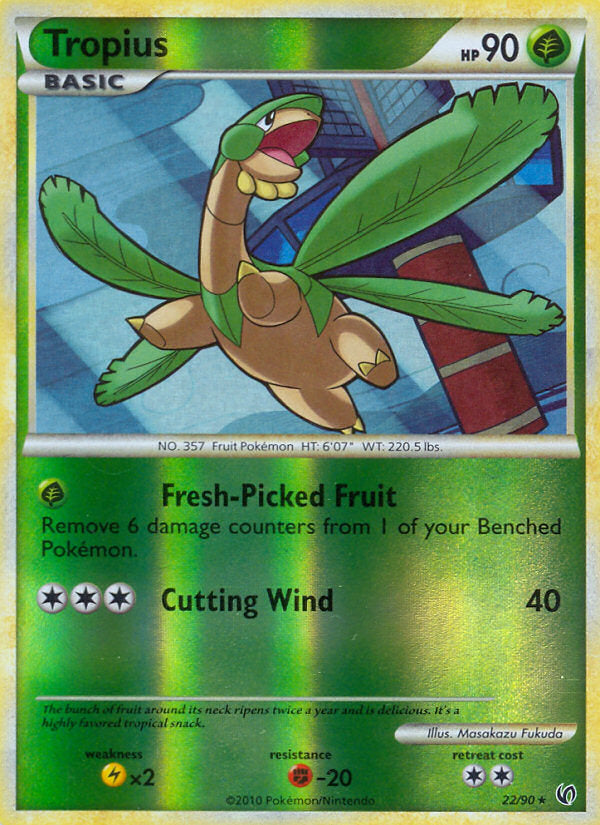 Undaunted Tropius #22/90 reverse holo